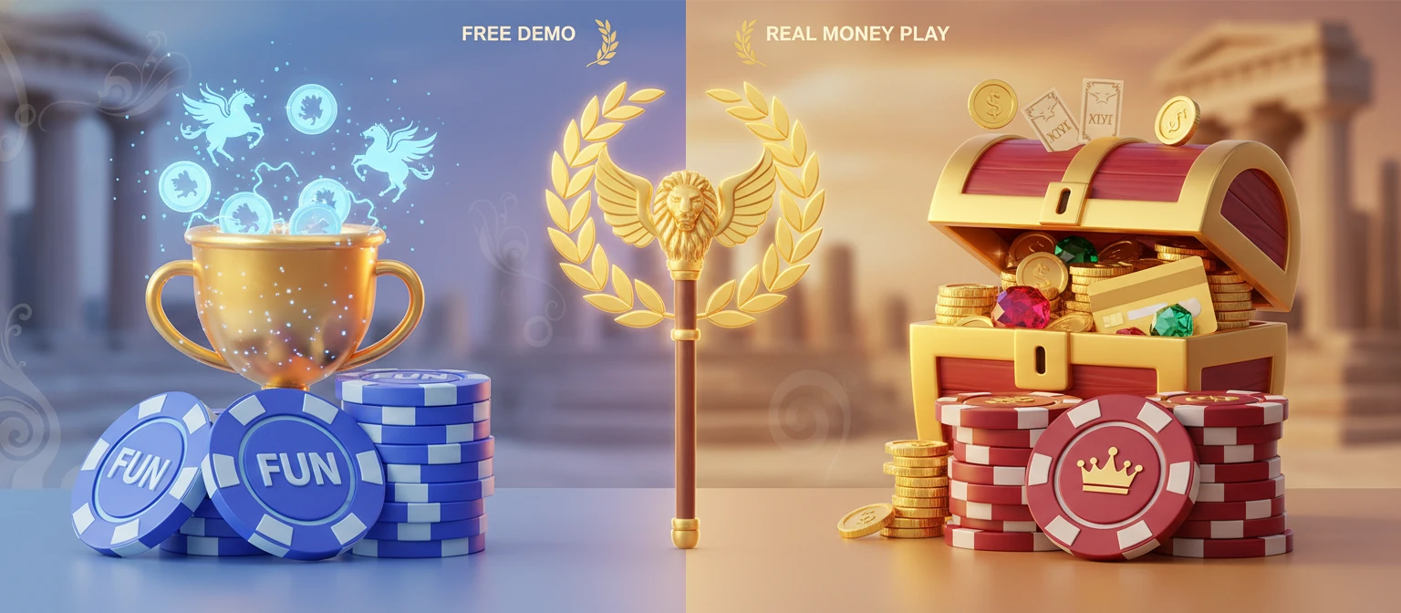 How the Free Demo Differs from Real Money Play