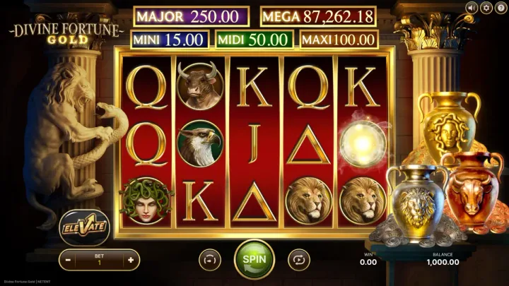Divine Fortune Gold screenshot 1